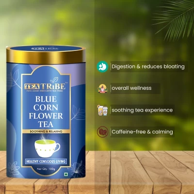 Blue Corn Flower Tea