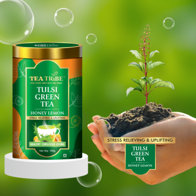 Tulsi Green Tea Honey Lemon